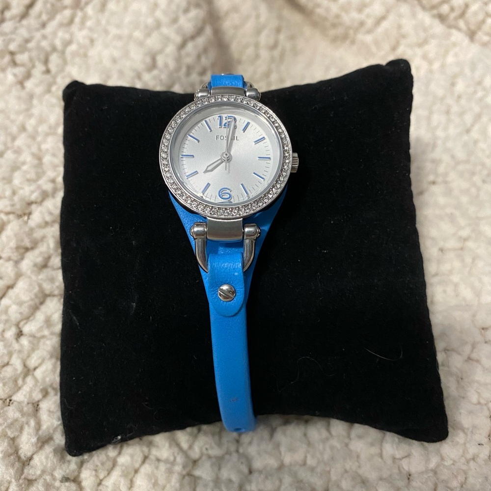 Fossil leather watch NWOT